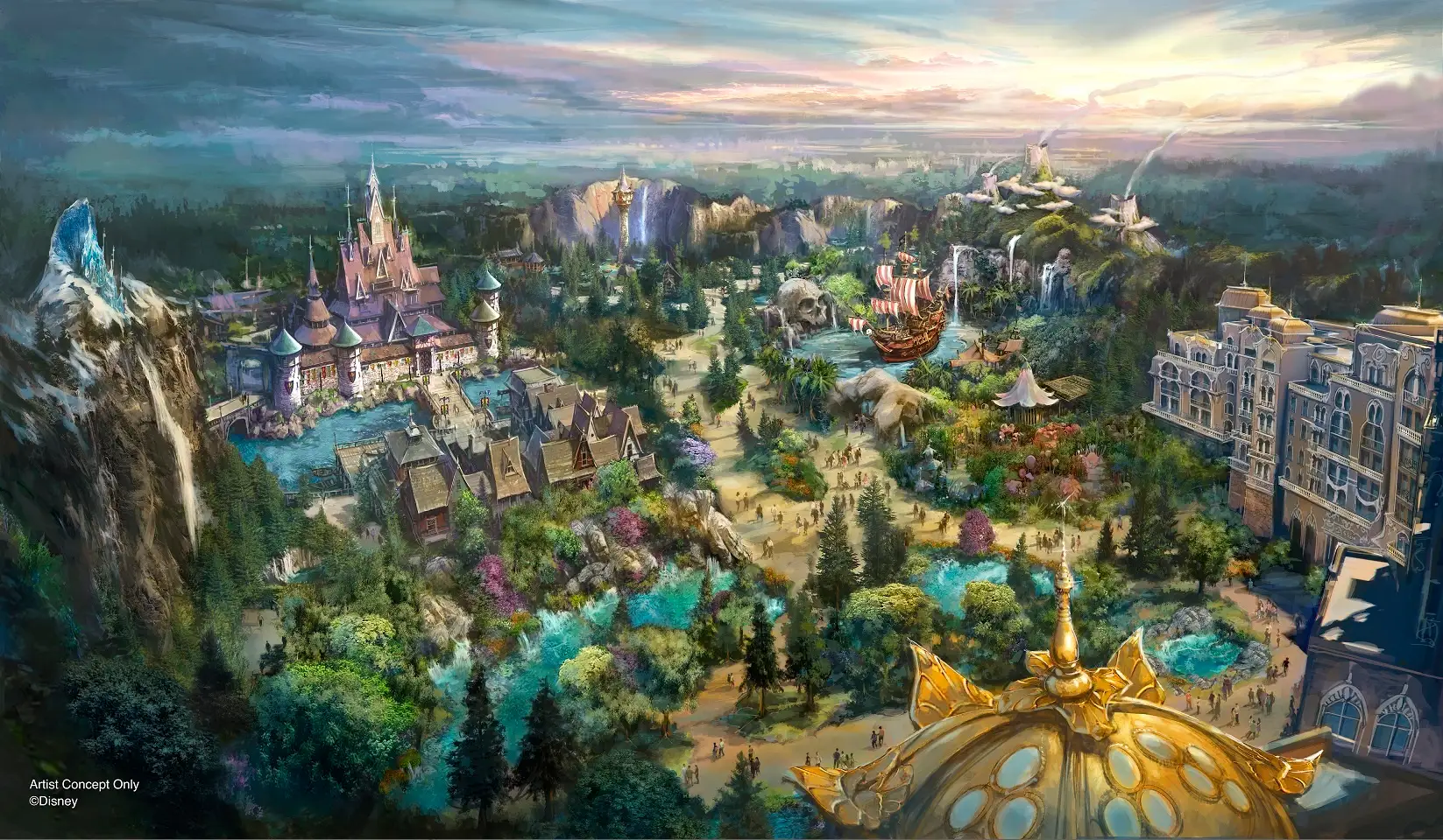 東京ディズニーシー「ファンタジースプリングス」