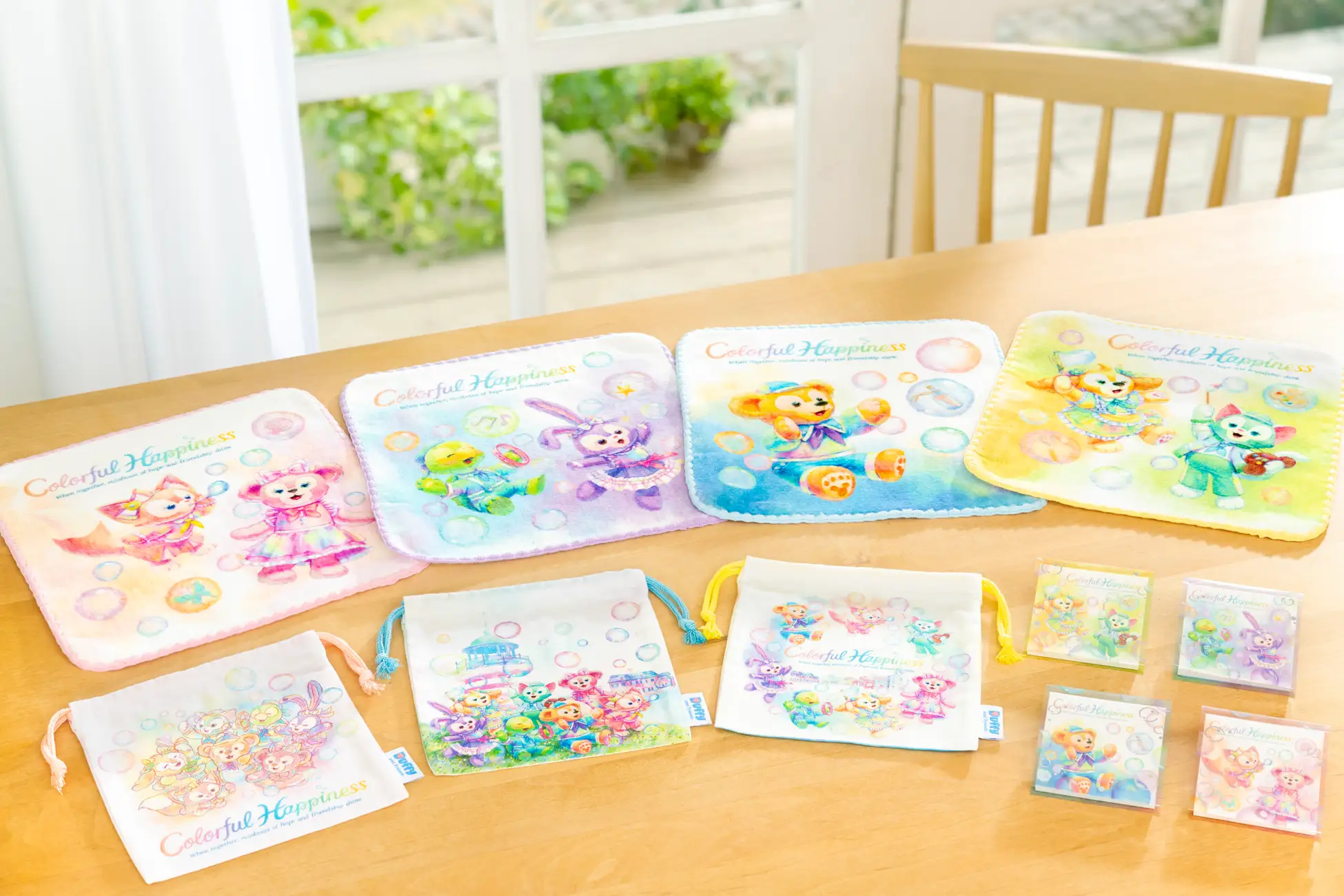 ミニタオルセット・きんちゃくセット・メモセット